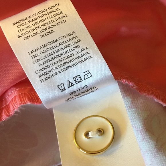 ISAAC MIZRAHI NEW YORK Scattered Peony Floral Tailored Shorts - Picture 10 of 11